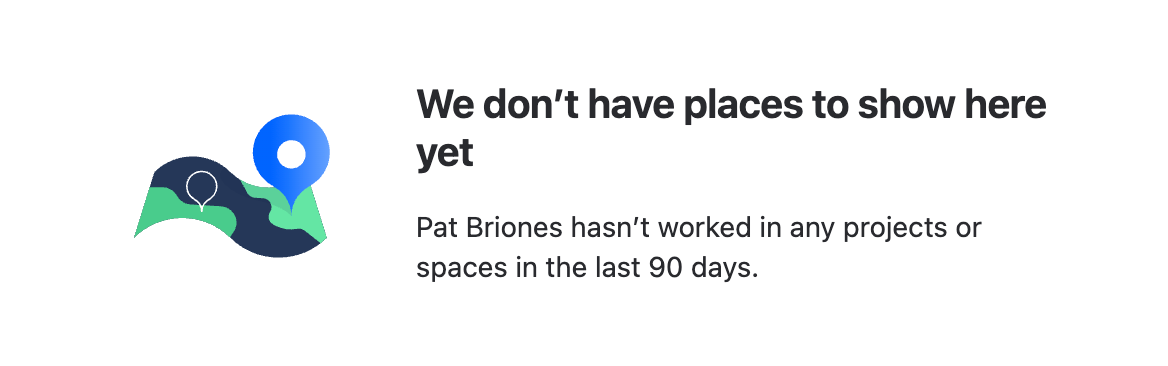 No places