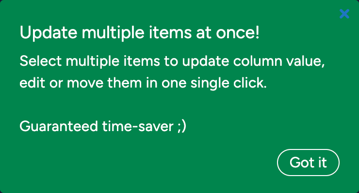 Onboarding Tipseen