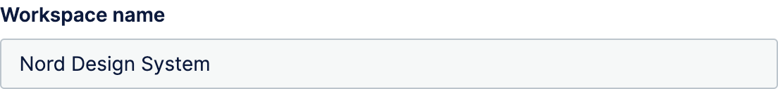 Workspace Inputs