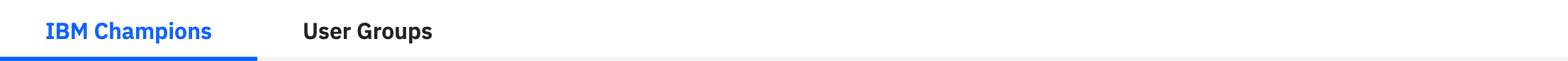 Community Tabs