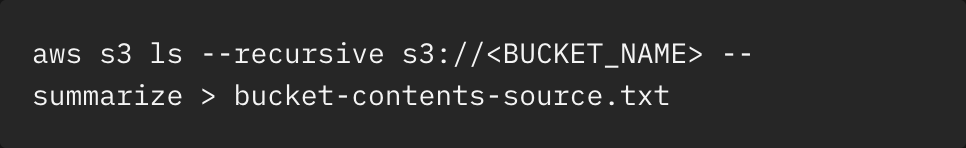 Documentation Code Snippets