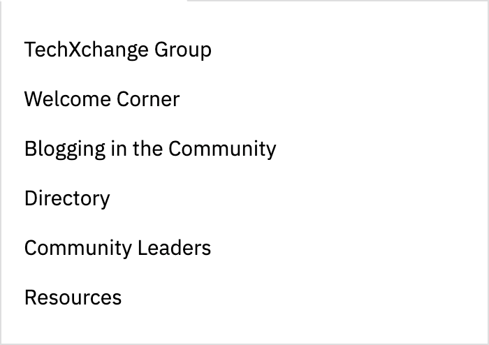 Sub Menu Popover to Discuss