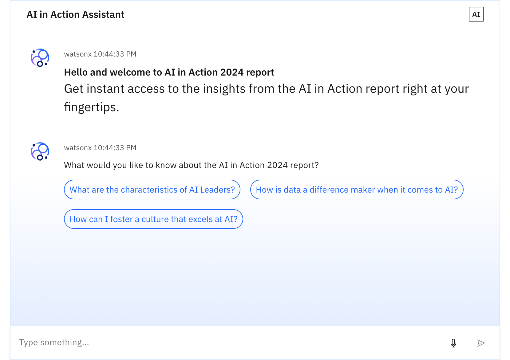 AI Chat in Action