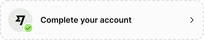 Account Navigation Tiles