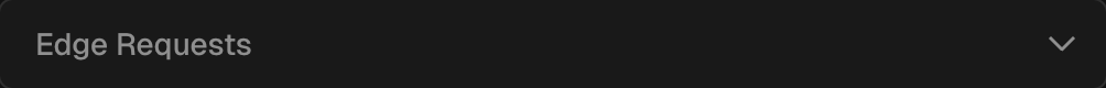 Requests Dropdown