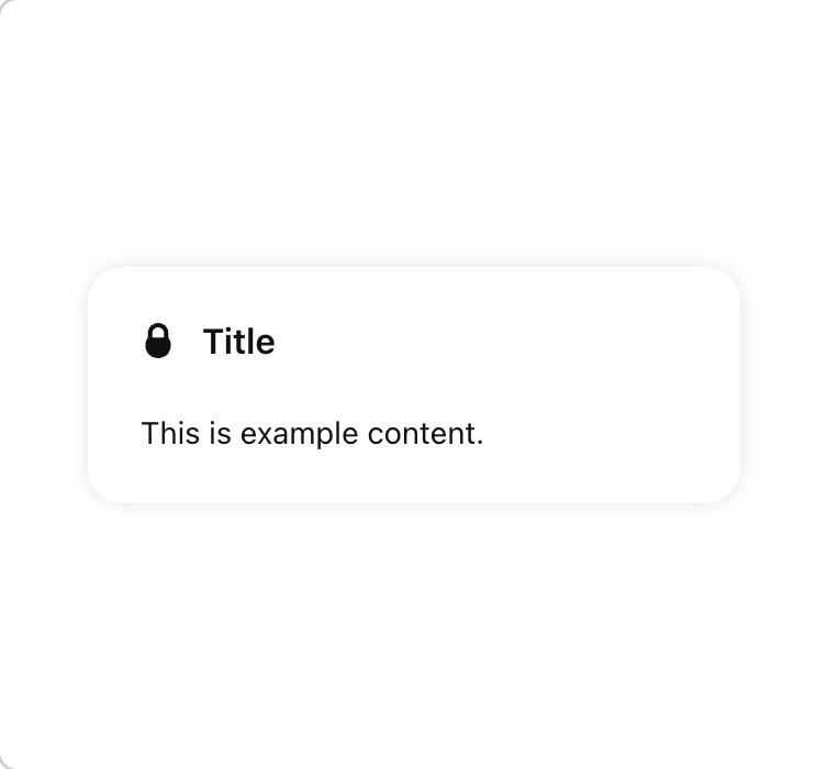 Design System - Static - Icon
