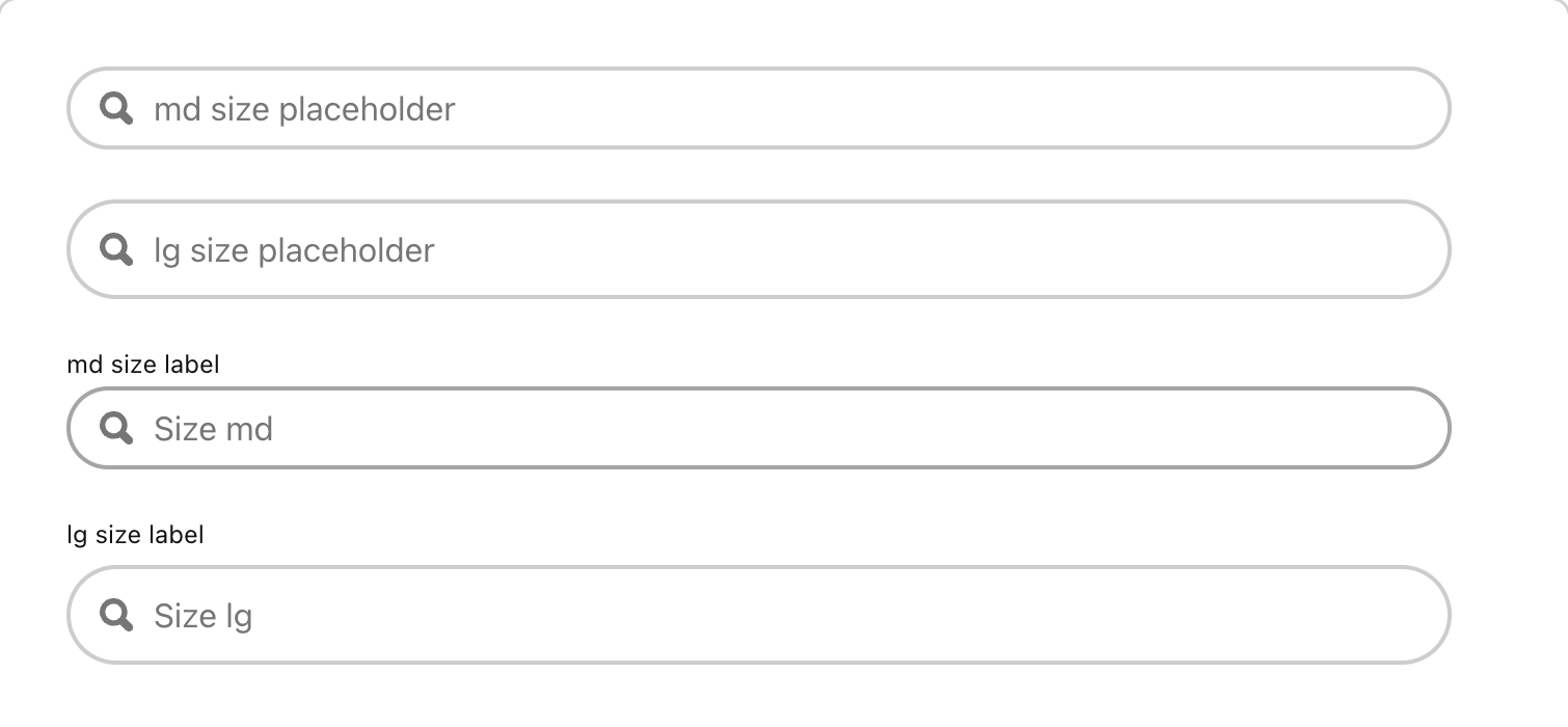 Design System - Sizes