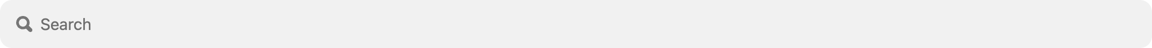 Search Field within Header