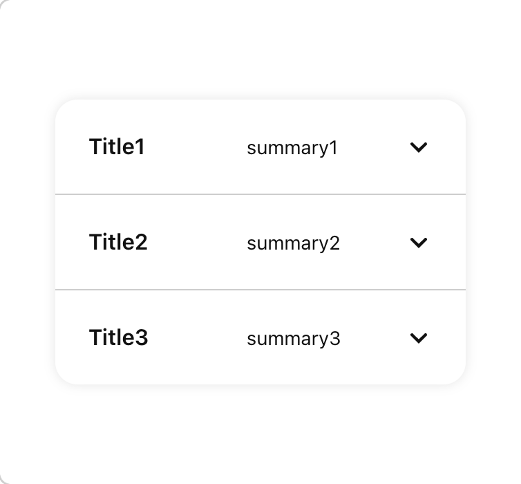 Design System - Expandable - Group