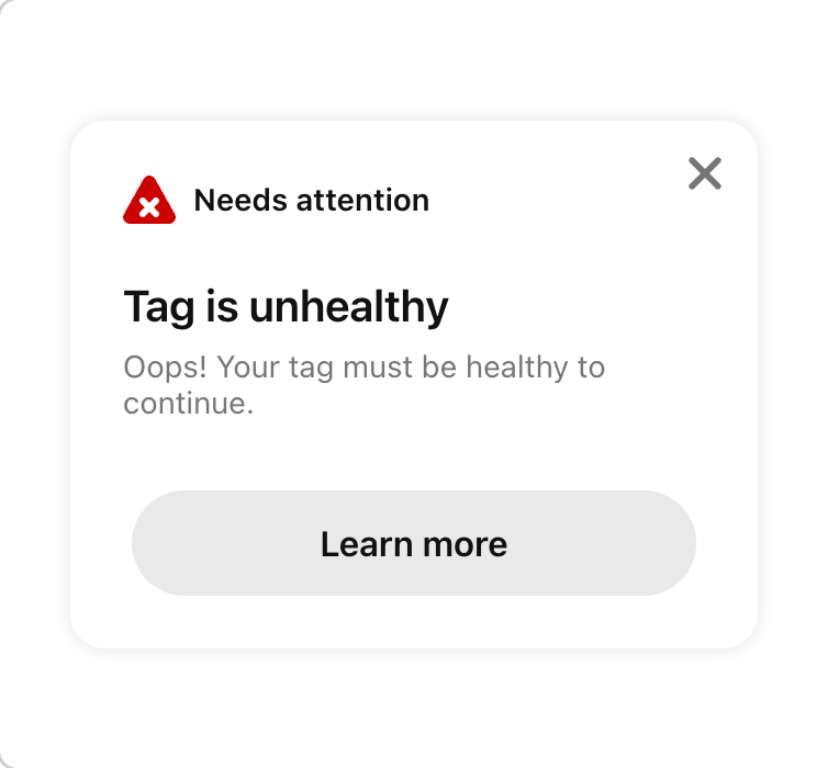 Design System - Needs Attention