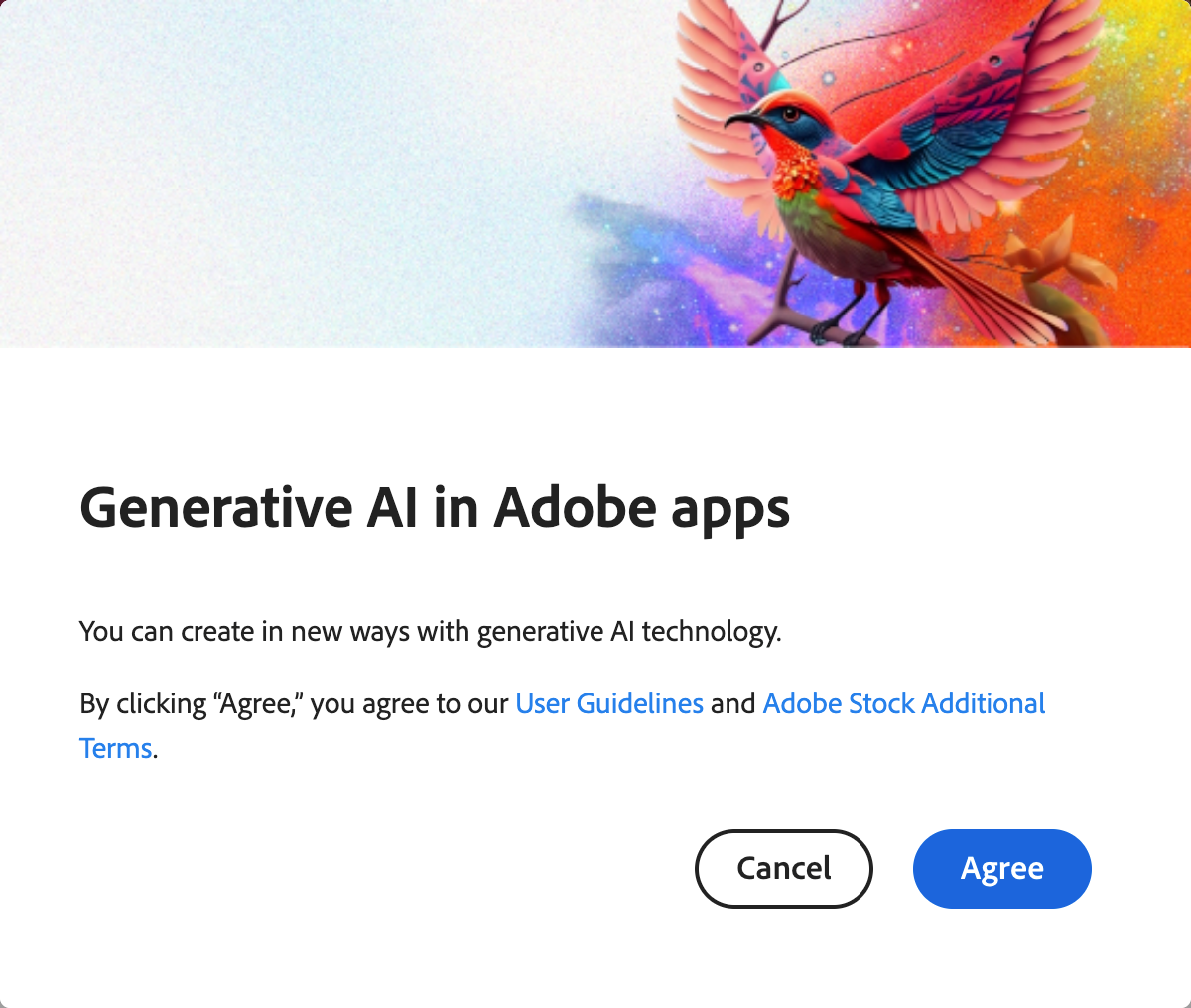 Generative AI Alert Dialog