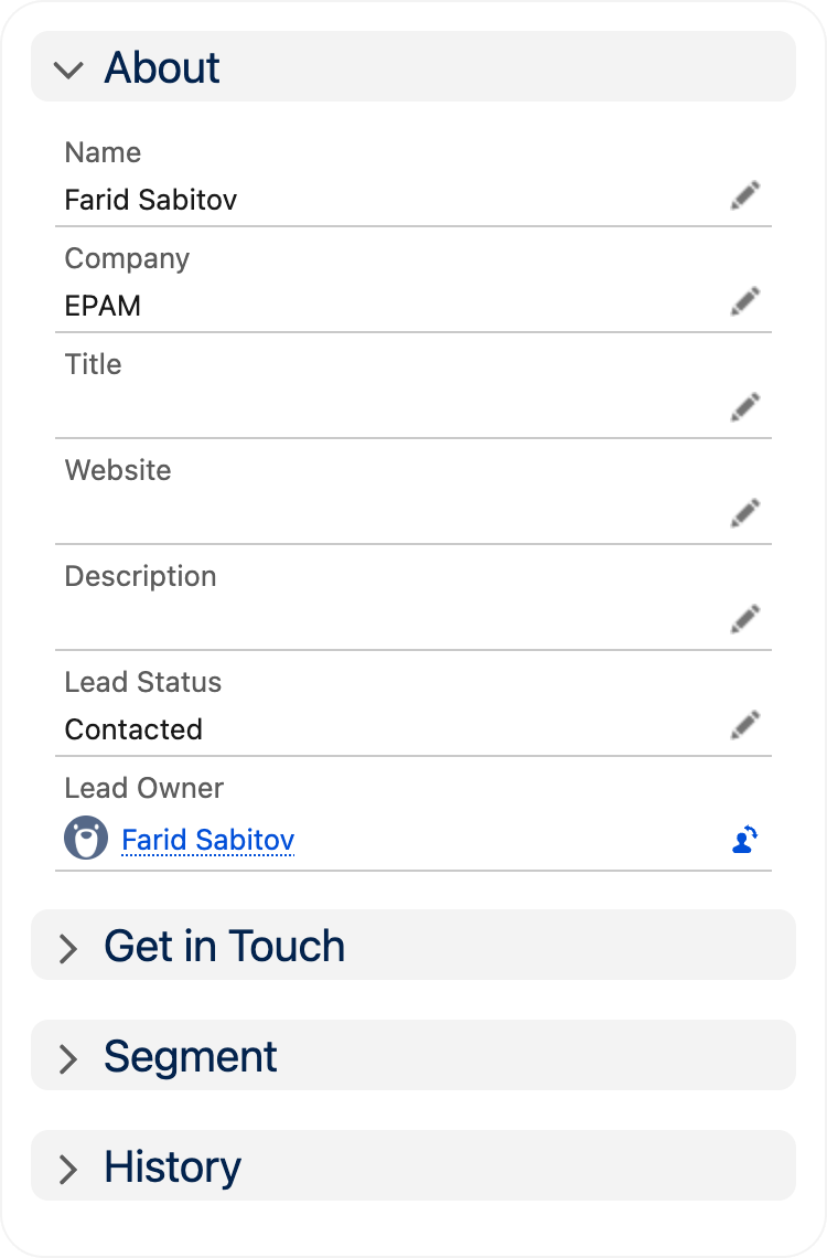 Profile Cards